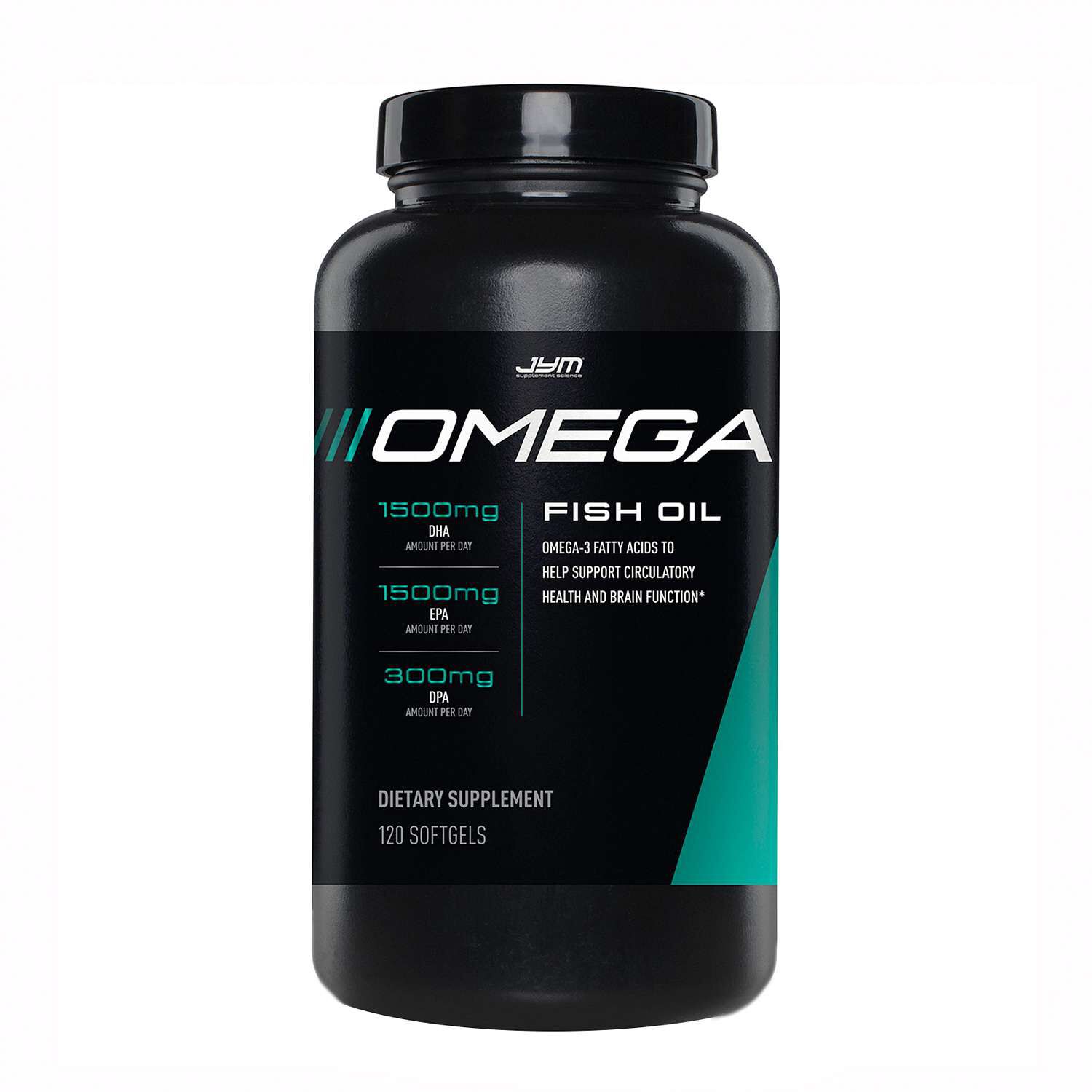 Omega Fish Oil - 120 Softgels (60 Servings)